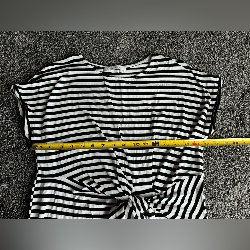 Women's stripe dress, NEW, medium - Picture 4 of 5